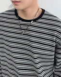 Park Waffle Fingerhole Crop Long Sleeve