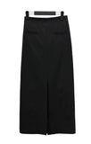 Jet Pocket Long Skirt
