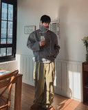 Warp Vintage Dyeing Balloon Cargo Pants