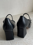 Fleur Color Sheme Strap Shoes