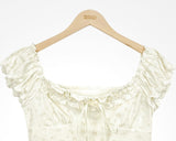 Q's Flower Sleeveless Blouse