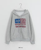 Kelten Print Over Hood Zip-Up