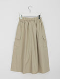 Shabaka Banding Deering Nylon Cargo Long Skirt