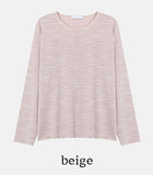 Thin Deki Round Long Sleeve Tee