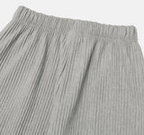 Corduroy pleats pants
