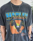 Keyens Harley Dyeing Crop T-Shirt