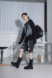 matte half rain boots