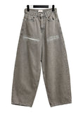 Fishbone Ash Wide Denim