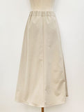 Nebel Banding Pintuck Flare Skirt