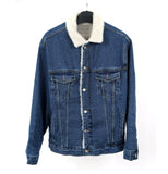 Sherpa denim jacket