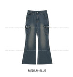 Zesty Cargo Bootcut Denim Pants