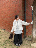 Buldyu Cut Raw Denim Wide Pants