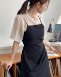 Shua Twist Wrap Bustier Long One Piece