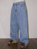 TUCK WIDE DENIM