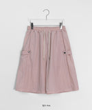 Setsho Adjust Nylon Banding Bermuda Pants