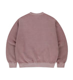 GRUNGE SLOGAN PIGMENT SWEATSHIRT