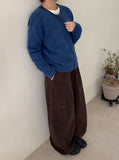 Tadine Button Round Knit Cardigan