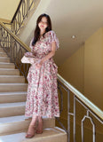 Betty Frill Flower Smoke Bendable Wrap One Piece