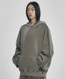 Raglan Lace Trimming Hoodie