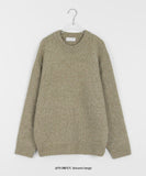 [unisex] Kinmo round over wool knit