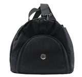 Flower Smile Embroidery Duffle Bag