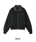 Ruffle bio work jacket