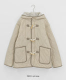 [Unisex] Qgmi Duffle Hood Quilting Padding Jacket