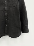 Pigu Dying Boxy Fit Shirt Jacket