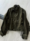 String Bomber Jacket
