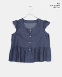 Siwa Dot Frill Blouse