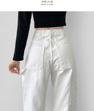 Carpenter Side Pocket Hip Y2K Wide Cotton Pants