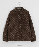 Henga Quilting Dot Fleece Jumper