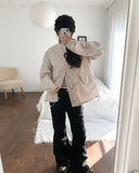 Doi Pocket Parachute Bootcut Pants