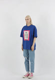 Overfit Opening Close Short Sleeve Tee