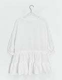 Roman Shirring Button Midi One Piece