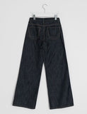 Capuri Denim Wide Pants