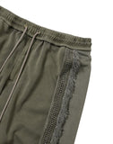 Lace Trimming Track Pants