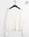Cello Basic Linen V-neck Long Sleeve Cardigan