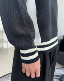 Daylan Color Matching Oversized Knit