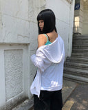 Gyuni See-through Hood Zip-Up