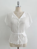 Weave Pleats Cardigan