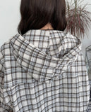 Luther Airy Hood Check Shirt