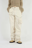 Zipper three-dimensional cargo pants