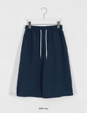 Ganz Color Matching Banding Bermuda Pants