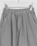 [Unisex] Kehiro Pigment Banding Bermuda Pants