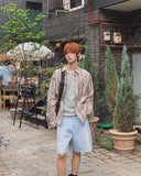 Breeze Cutoff Denim Bermuda Pants