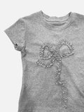 Frill Ribbon Slim Tee