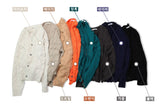 Cable Koshiharu Semi-over Cardigan