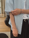 Ampoule stripe half shirt