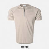 Wave Pig Half Zip Short Sleeve T-shirt